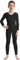 Freebily Kinder Mädchen Gymnastikanzug Turnanzug Mit Bein Langarm Basic Ganzanzug Ballettanzug Tanz Leotard Fitness Sportbody Traininganzug Schwarz 140-152