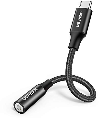 UGREEN USB C to 3.5mm Headphone Jack Adapter Stereo Audio Type C Aux Earphone Dongle Compatible with Nord 2 10 9 8T 7T, Mi 11 10 Pro 9 8, Huawei P40 P30 Pro P20 Mate 40, Oppo Find X5 (Silver)