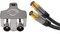 Oehlbach Antenna SP12 Antennen-Verteiler & KabelDirekt Antennenkabel – 3m (durchgäng. Schirmung, 75 Ohm, Koax Stecker > Koax Kupplung, Premium Koaxialkabel, TV, HDTV, Radio)