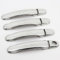 Recambo Chrom Türgriffe V2A Blenden passend für VW Polo Golf 4 5 Bora Passat B5 Skoda Octavia