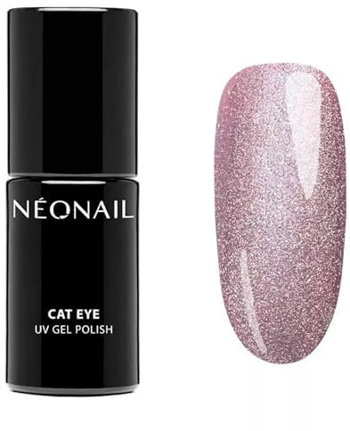 NEONAIL Pink Nail Polish Satin Cat Eye 7.2 ml Satin Star UV LED 8562-7