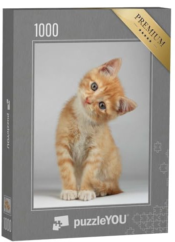 puzzleYOU: Puzzle 1000 Teile „Niedliches kleines Kätzchen“ – aus der Puzzle-Kollektion Katzen-Puzzles