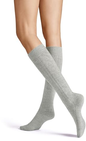 Hudson Damen Kniestrümpfe Winter Plait rutschfest
