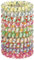 JessLab Spirale Haargummis, 10 Stück Sortierte, Spurlose Spiral-Haargummis, Niedliche Plastikspirale als Pferdeschwanzhalter, Schadensfreies Haar-Accessoire für Frauen und Mädchen, Neuer Druck