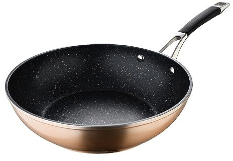 Wok 28x8.0cm alu forjado ind cadiz