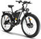 PHILODO Elektrofahrrad für Erwachsene, 26 x 4.0 Zoll Fat Tire 48V 17.5Ah/22Ah Abnehmbare Batterie Ebike Elektrofahrräder, 21-Gang