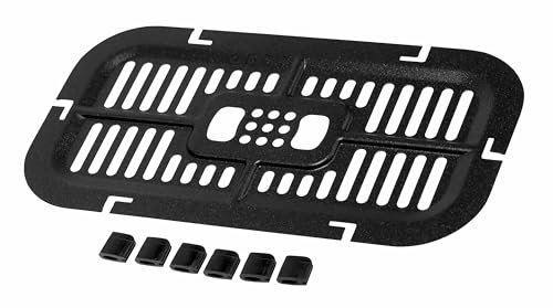 Gitter (rechts/groß) kompatibel mit/Ersatzteil für Tefal SS-9100052689 EY905D... Easy Fry & Grill Fritteuse