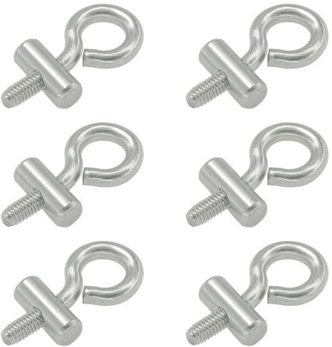 DDHOMIN 6 PCS 6mm Awning Rail Stoppers Accessories for Camping
