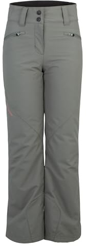 Ziener Alin Pantalon de Ski/de Neige pour Enfant | Respirant, imperméable, sans PFC, Vert Boue, 152