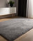 benuta Basic Hochflorteppich Teppich Wohnzimmer Sohari - Grau 120x170 cm - Minimalistischer Look - Weich & Waschbar - Für Schlafzimmer, Flur oder Esszimmer - Geeignet für Fußbodenheizung