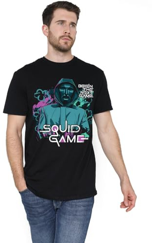 Squid Game Front Man Begin The Next Game Unisex T Shirt, Black, Large