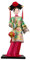 Vaguelly Traditionelle Chinesische -Puppe Aus Kunsthandwerk Sammlerfigur Für Chinesische Neujahr Und Kulturelle Dekoration Vintage Beijing Design Aus Hochwertigem Resin