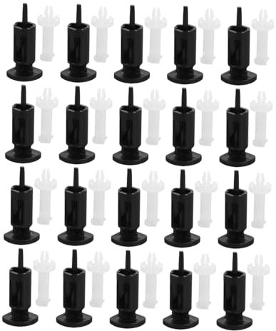 FELTECHELECTR 48pairs Cpu Accessories Kit Fixators Clips for Air Cpu Coolers Easy Install Cooling Supplies