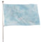 Bandera de mármol azul claro con venas blancas de 3 x 5 pies para jardín, decoración para patio, porche, césped, casa de campo