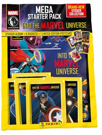 Marvel Universe Sticker Collection - Starter Pack