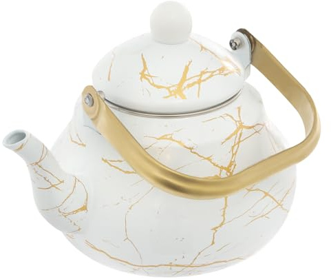 Hervidor de agua de inducción, 2 l, tetera de acero inoxidable, hervidor de té, hervidor de agua retro, hervidor de agua para todo tipo de cocinas, estufa de gas, estufa eléctrica, vitrocerámica