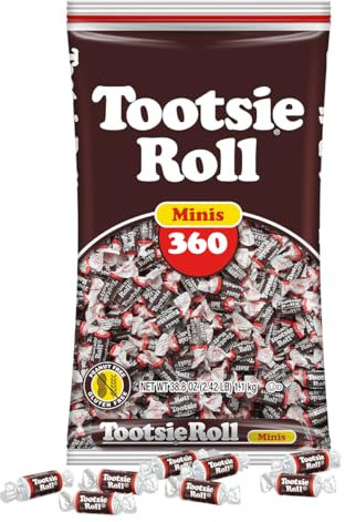 Tootsie Roll Midgees 360 Pieces (Tootsie Rollenmücken 360 Stück)