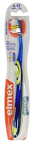 elmex JUNIOR Zahnbürste, weich, 2er Pack (2 x 1 Stück)