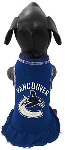 All Star Dogs NHL Unisex NHL Vancouver Canucks Dog Cheerleader Kleid, Unisex, königsblau, X-Small