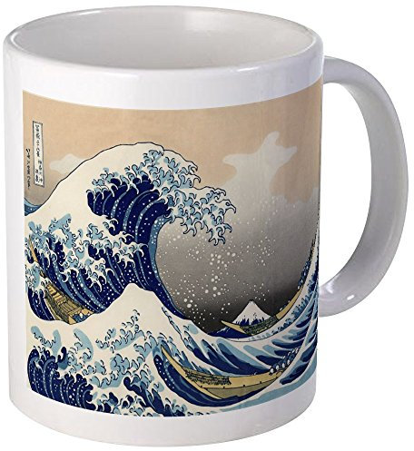 CafePress Kanagawa The Great Wave Mug 11 oz (325 ml) Ceramic Coffee Mug