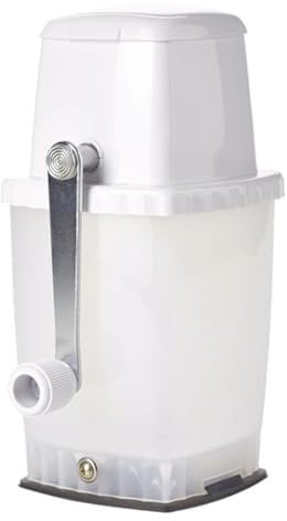 LOUIS TELLIER - Broyeur à Glace Blanc en Polypropylène - Ultra Stable avec Fixation Ventouse - Qualité Supérieure - Marque Française