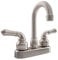 DURA Robinet (Df-pb150 C-sn) Classique RV Barre Robinet Bec – 15,2 cm de Hauteur – Finition Nickel satiné brossé – pour véhicules de Loisirs, Camping Car, Voyage remorques, Camping-Cars et 5ème Roues