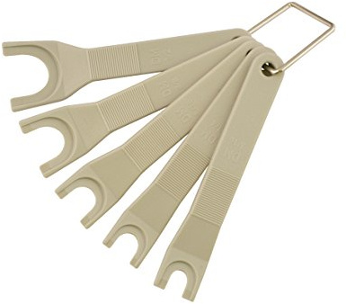 Connect 31095 Push-Fit Spanner Set 5pc, Beige