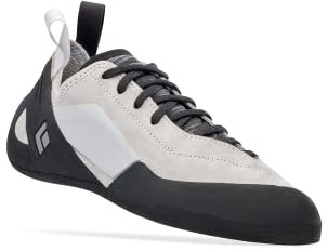 Black Diamond Aspect Climbing Shoe Grau - Asymmetrischer widerstandsfähiger Trad Kletterschuh, Größe EU 44 - Farbe Alumi