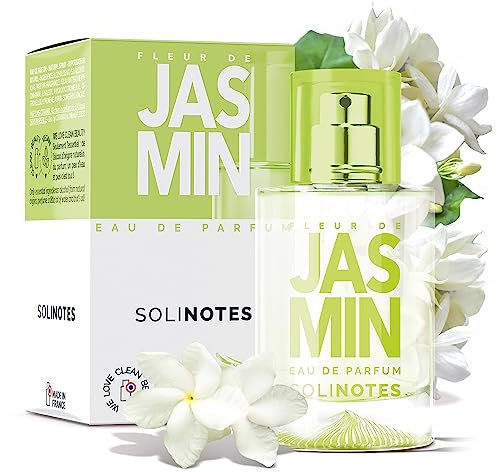 Parfum Femme SOLINOTES Fleur de Jasmin - Eau De Parfum | Fragrance Florale et Apaisante - Cadeau Parfait pour Elle - 50 ml