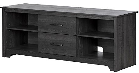 South Shore 11839 Porta TV con cassetti Fusion, Rovere Grigio