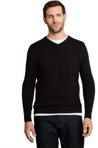 TOM TAILOR, Jersey Básico con Cuello en V Hombre