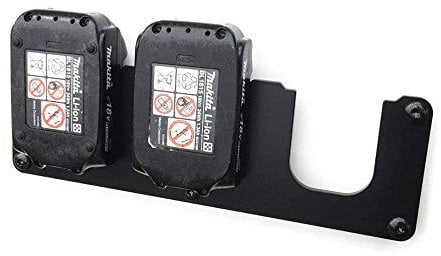 Wall Mount Suitable for Makita Battery 14,4V and 18V Battery Holder 3-Fach