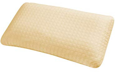 ABAKUHAUS Aufblasbarer Reisekissen aus Baumwolle garantiert Reisen mit dem Flugzeug 40 X 70 cm, Ivory