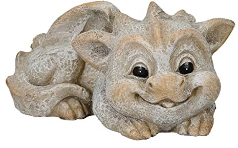 Gartenzaubereien Drache liegend