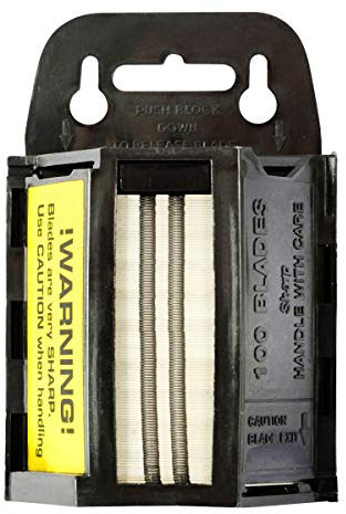 BearTOOLS Robuste Messerklinge – 100 Stück Sicherheitsspender