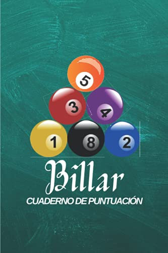 Billar cuaderno de puntuación: Cuaderno de entrenamiento de billar | cuaderno para todos aquellos que quieran mejorar en el campo del billar | un ... transportable tamaño 6 * 9 | 100 páginas