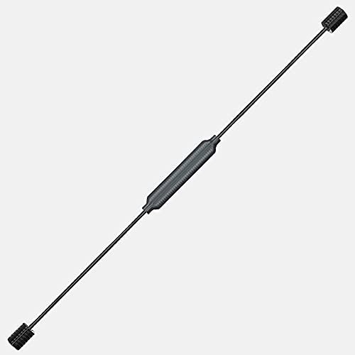 LSDRALOBPOI Fitness Stab Schwingstab Body Exerciser Stick Vibrationstrainer,Sport Swing Stick Fitness Vibrationsstange 804(Color:Black)