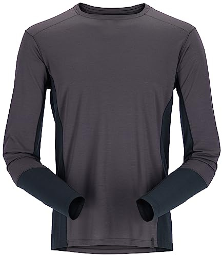 Rab Syncrino Base LS Tee | Long-Sleeve, Merino Wool T-Shirt, for Skiing, Trekking, & Climbing