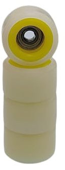 Leefai Pro Fingerboard Wheels (Rollen) Handmade Yellow Core Wheels (Räder) – Measure 7,8 mm x 4,8 mm