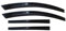 Windabweiser Regenabweiser für Renault Clio 5 2019-2025 Schwarz 4X