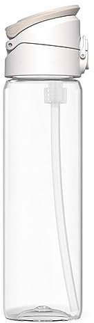 RhinoShield Botella Magnética AquaStand 800 ml | Botella de tritán con tapa y pajita, botella deportiva con asa MagSafe compatible, Trípode con ángulos ajustables, a prueba de fugas - Transparente
