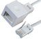 BT Telephone Extension Cable 5m - Relloh White Male to Female Easy Install Extension Cable Stable Signal For BT Landline Home Office Fax Modem - BT to BT