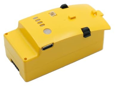 efaso Akku 7,4V 1200 mAh Li-Po Case Akku kompatibel mit Amewi AFX-135 Pro, Modster EC-135 Brushless, EFASO EC-135 Brushless F06
