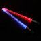MuzcYM Baguettes de batterie 5A 13 couleurs alternativement phosphorescentes en acrylique pour performance sur scène (argent)