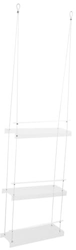 Yardwe Hanging Flower Stand for Indoor Plant Stand Window Shelf Rope Hanging Shelf for Plant Pot Display