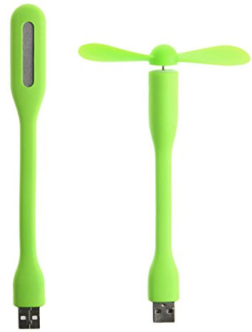 Flexible Portable Bendable USB Fan With LED Lamps Light Flexible Gadget For Phone Laptop Desktop Camping Fan And Light Dorm Room Fan And Light Portable Fan And Light USB Powered