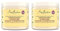 SheaMoisture Strengthen & Restore Leave-In Conditioner für lockiges, chemisch behandeltes oder hitzegestyltes Haar jamaikanisches schwarzes Rizinusöl Haarweichspüler - 2 x 431 ml