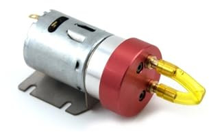 VividCore Xuanqingyi Store 1 Pieza de Bomba de Gasolina de Combustible eléctrica, Kit de Humo, Engranaje de Metal con Soporte de Montaje Compatible con RC Nitro o Barco de Gas, avión, automóvil