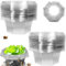Lot de 30 colliers anti-escargots en plastique - Anneaux de protection contre les escargots - Protection efficace contre les escargots - Protection efficace contre les escargots - Pour vos plantes à