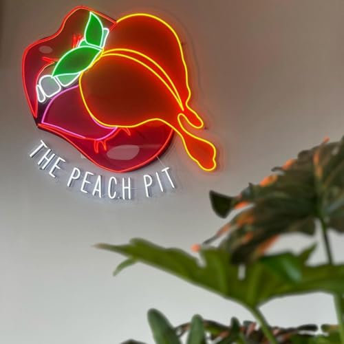 NEONAPM Neon Schild Personalisiert, LED Leuchtreklame Anpassbar für Bar, Hochzeit, Geburtstag, Jubiläum, Party, Neonlicht für Gaming Zimmer Schlafzimmer Heim Deko, Neon Sign Deko… (upload your design)